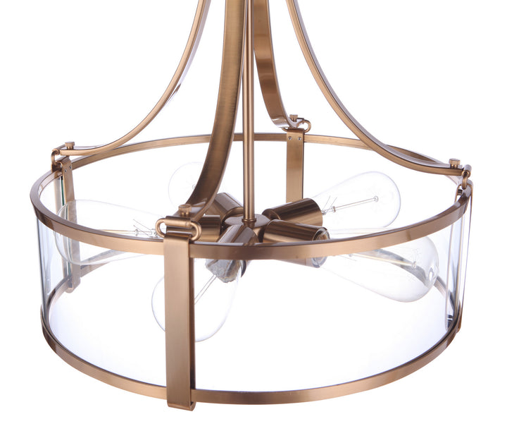 Craftmade Canada - 55395-SB - Five Light Pendant - Elliot - Satin Brass