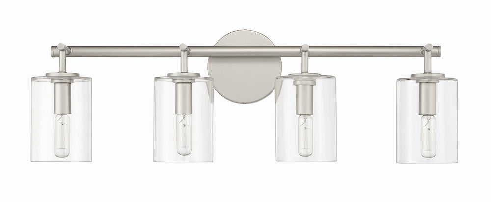 Craftmade Canada - 55604-SN - Four Light Vanity - Hailie - Satin Nickel