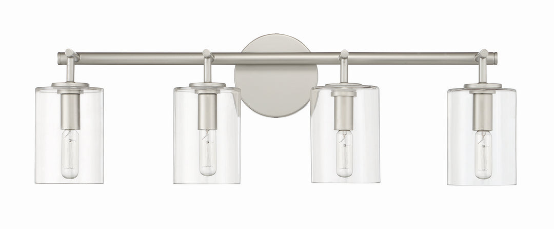 Craftmade Canada - 55604-SN - Four Light Vanity - Hailie - Satin Nickel