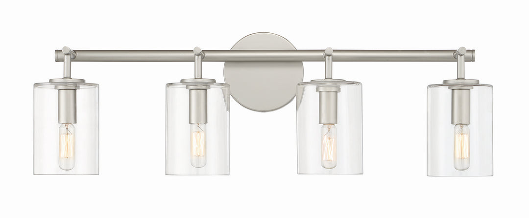 Craftmade Canada - 55604-SN - Four Light Vanity - Hailie - Satin Nickel