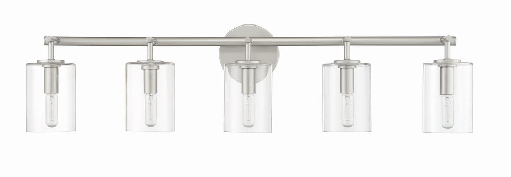 Craftmade Canada - 55605-SN - Five Light Vanity - Hailie - Satin Nickel