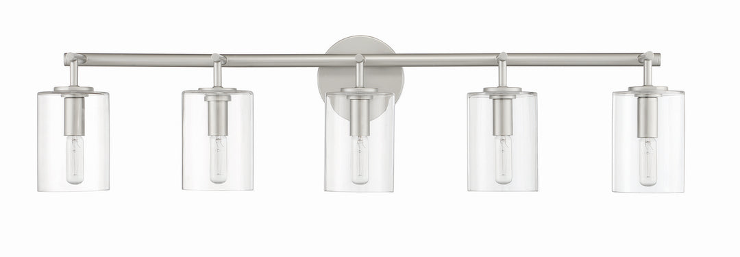 Craftmade Canada - 55605-SN - Five Light Vanity - Hailie - Satin Nickel