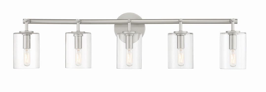 Craftmade Canada - 55605-SN - Five Light Vanity - Hailie - Satin Nickel