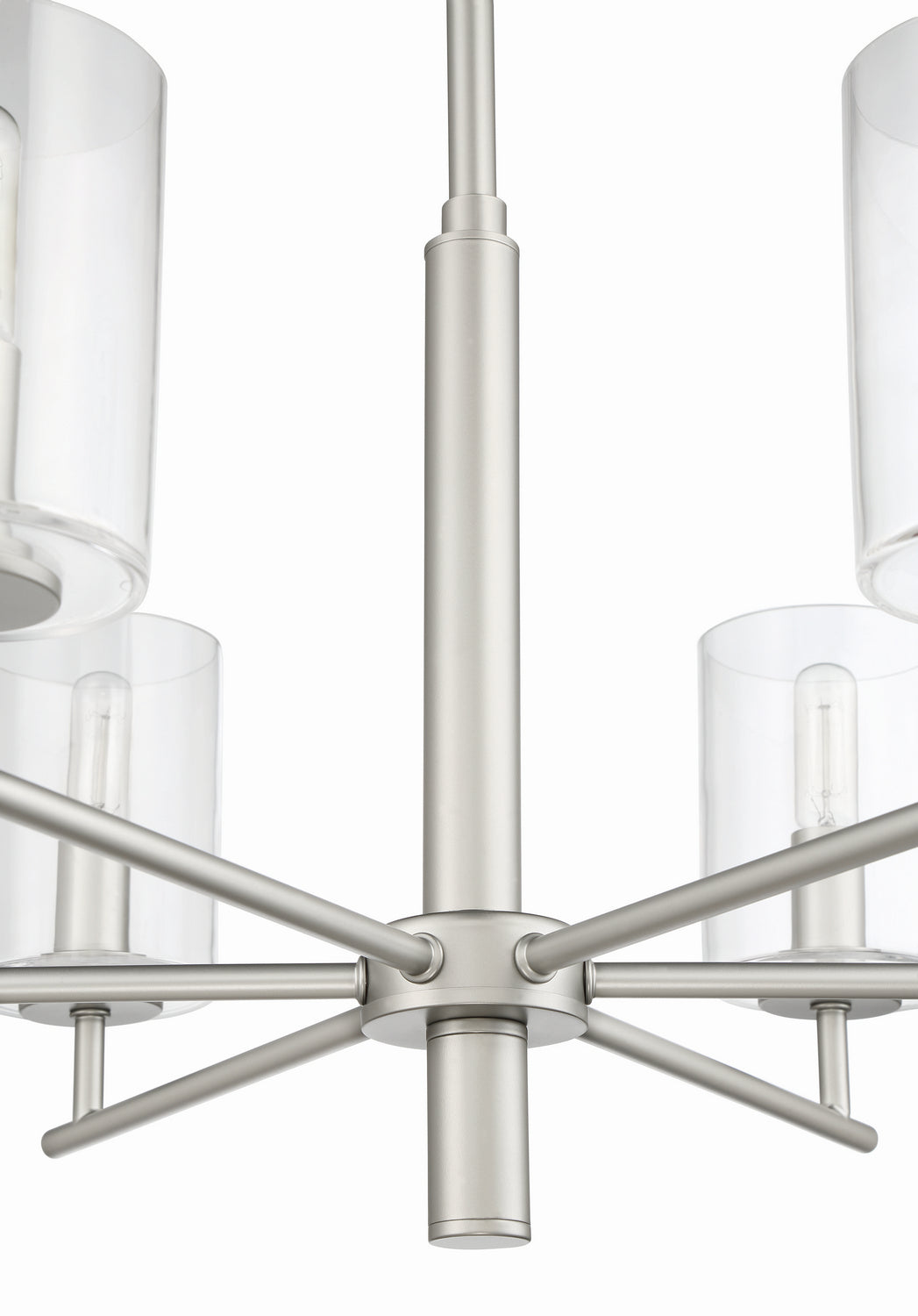 Craftmade Canada - 55626-SN - Six Light Chandelier - Hailie - Satin Nickel