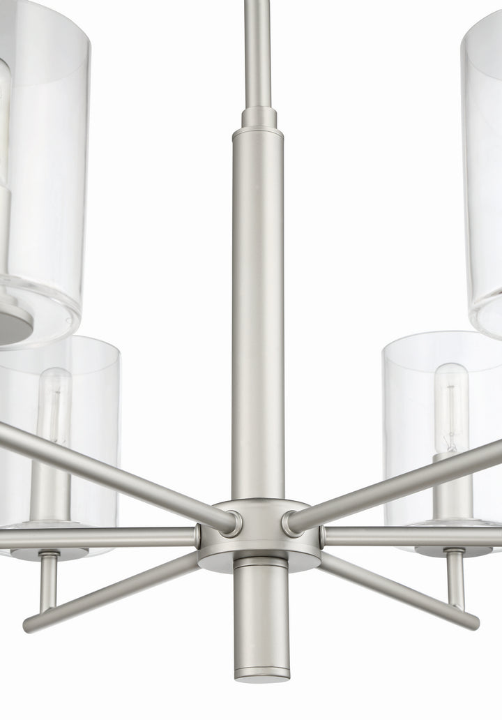 Craftmade Canada - 55626-SN - Six Light Chandelier - Hailie - Satin Nickel