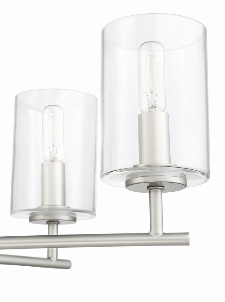 Craftmade Canada - 55626-SN - Six Light Chandelier - Hailie - Satin Nickel
