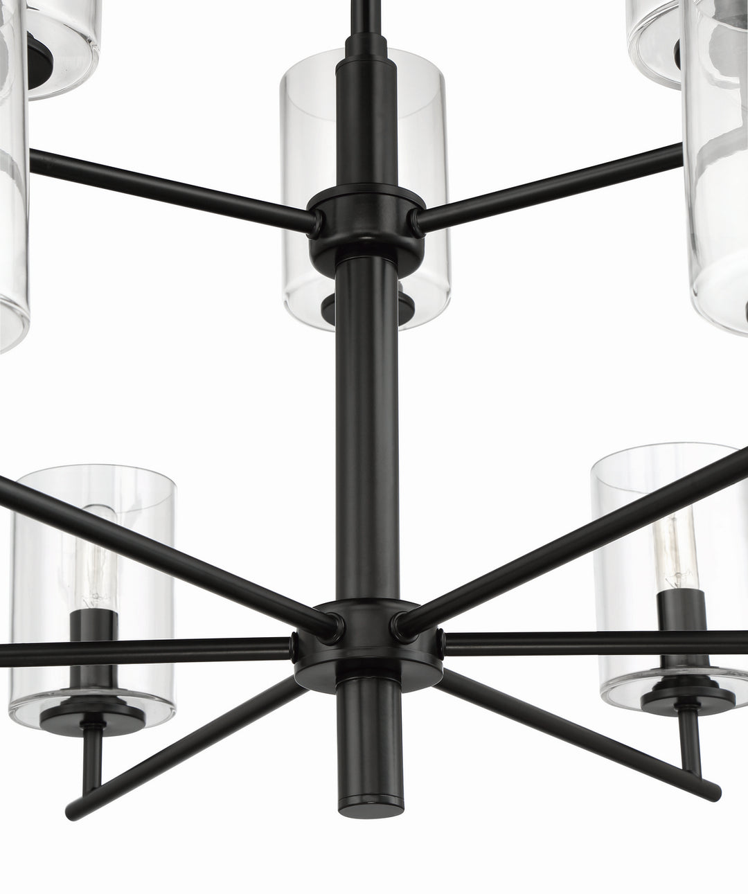 Craftmade Canada - 55629-FB - Nine Light Chandelier - Hailie - Flat Black