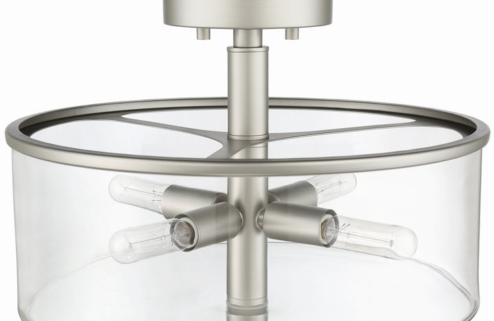 Craftmade Canada - 55654-SN - Four Light Convertible Semi Flush - Hailie - Satin Nickel