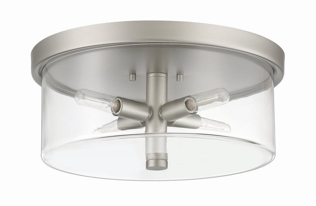 Craftmade Canada - 55684-SN - Four Light Flushmount - Hailie - Satin Nickel