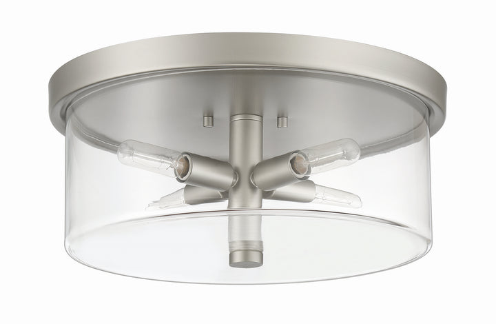 Craftmade Canada - 55684-SN - Four Light Flushmount - Hailie - Satin Nickel