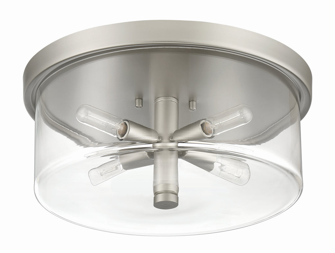 Craftmade Canada - 55684-SN - Four Light Flushmount - Hailie - Satin Nickel