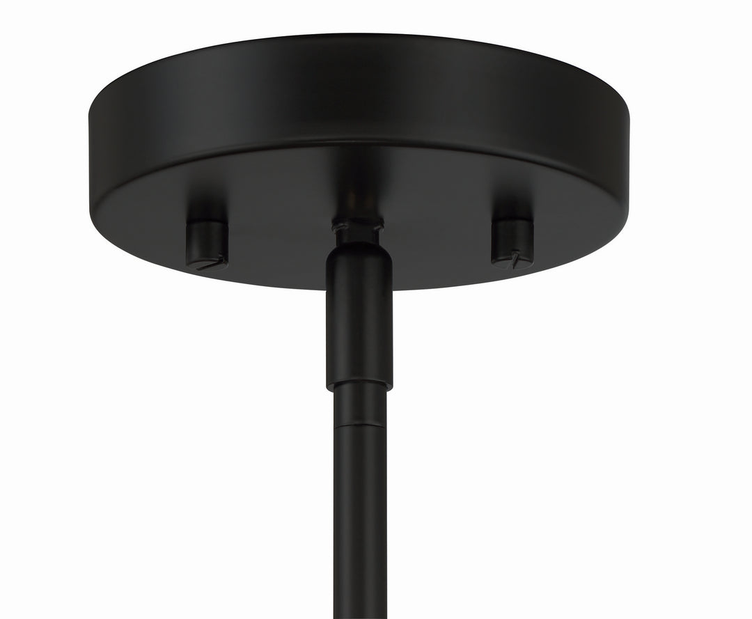 Craftmade Canada - 55694-FB - Four Light Pendant - Hailie - Flat Black