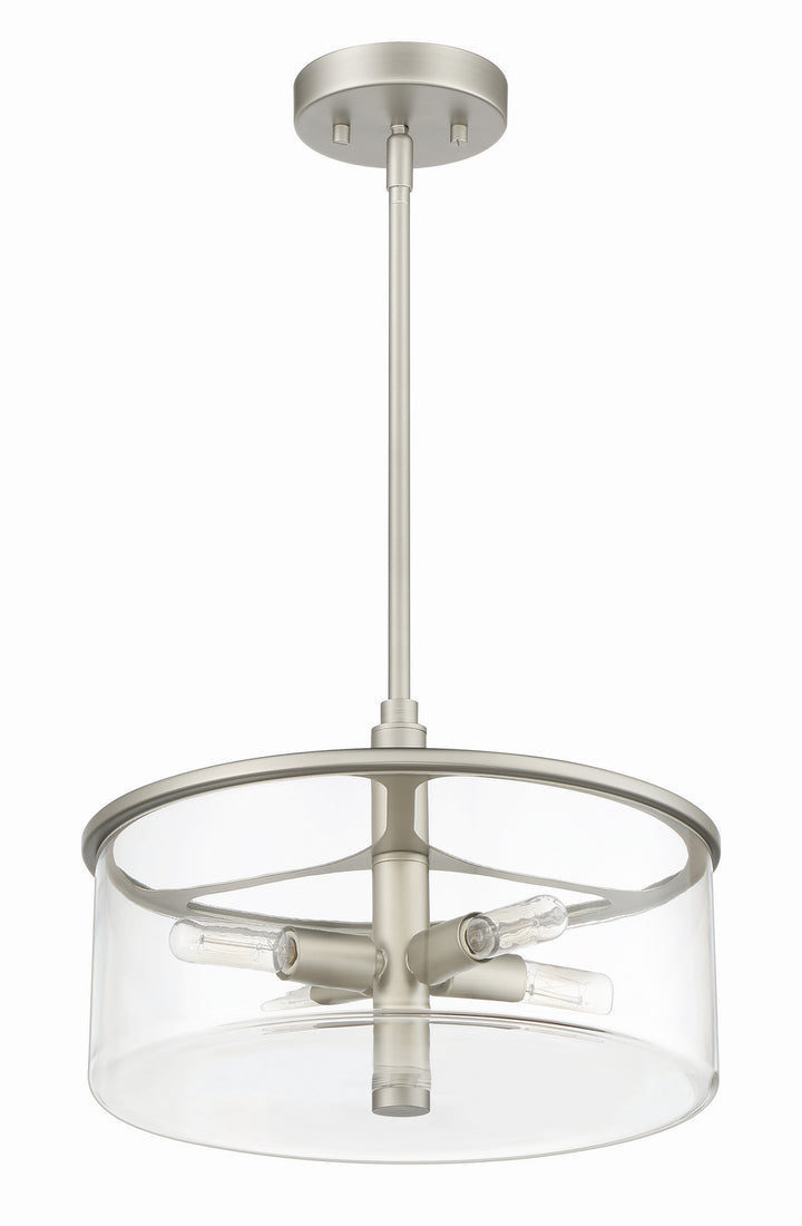 Craftmade Canada - 55694-SN - Four Light Pendant - Hailie - Satin Nickel