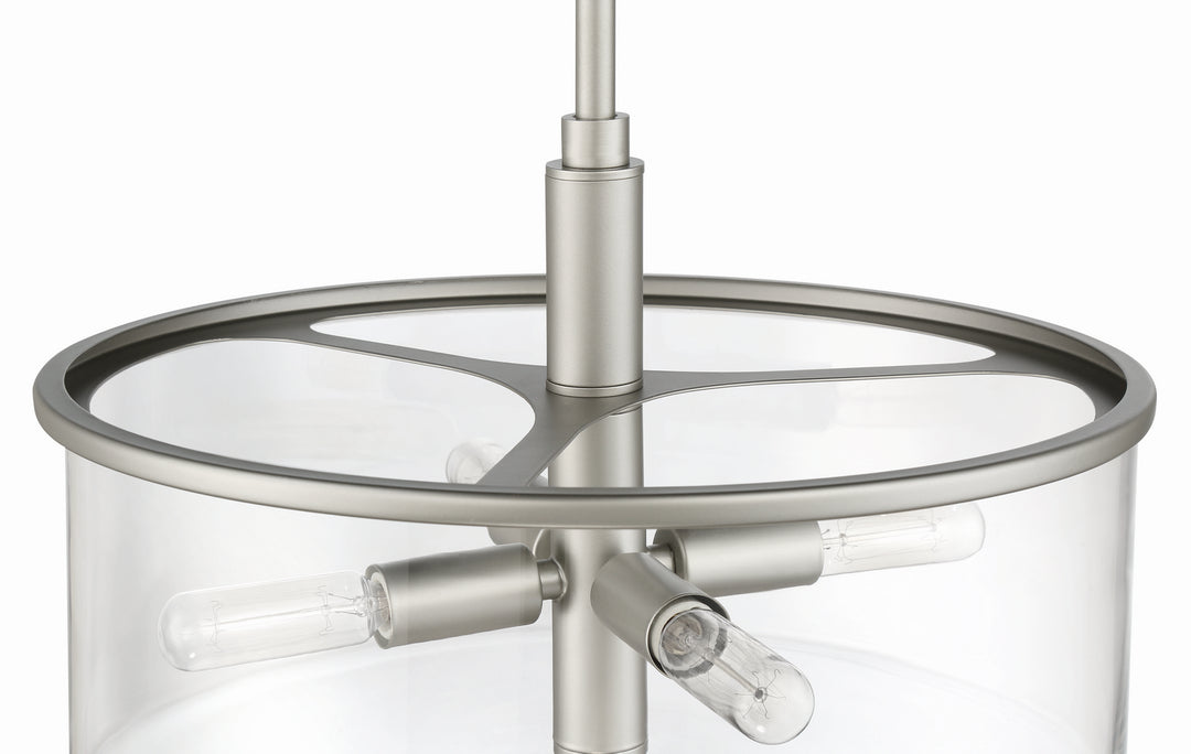 Craftmade Canada - 55694-SN - Four Light Pendant - Hailie - Satin Nickel