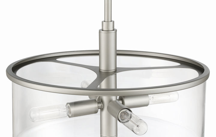 Craftmade Canada - 55694-SN - Four Light Pendant - Hailie - Satin Nickel