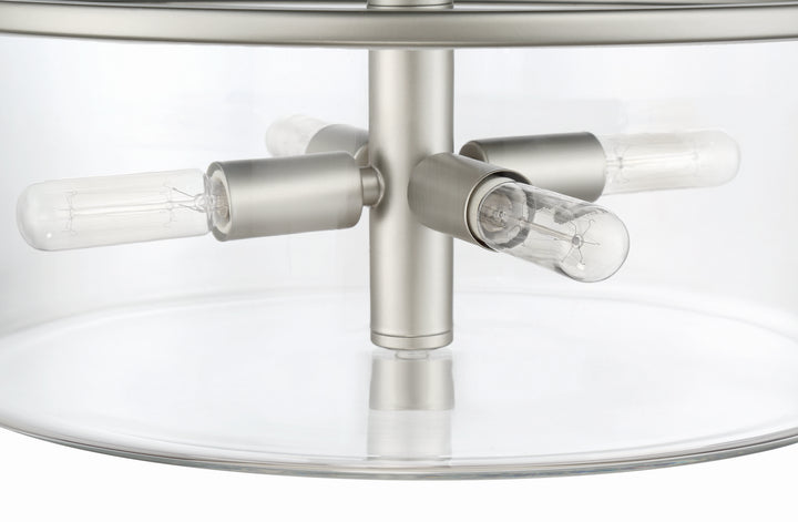 Craftmade Canada - 55694-SN - Four Light Pendant - Hailie - Satin Nickel