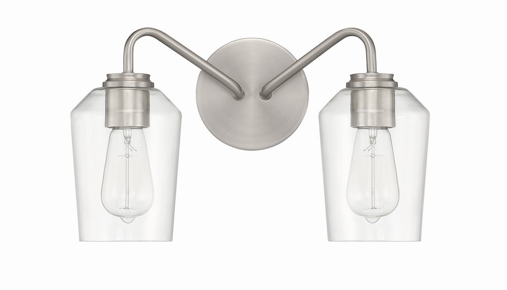 Craftmade Canada - 56102-BNK - Two Light Vanity - Shayna - Brushed Polished Nickel