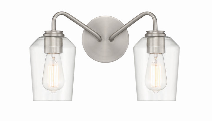 Craftmade Canada - 56102-BNK - Two Light Vanity - Shayna - Brushed Polished Nickel