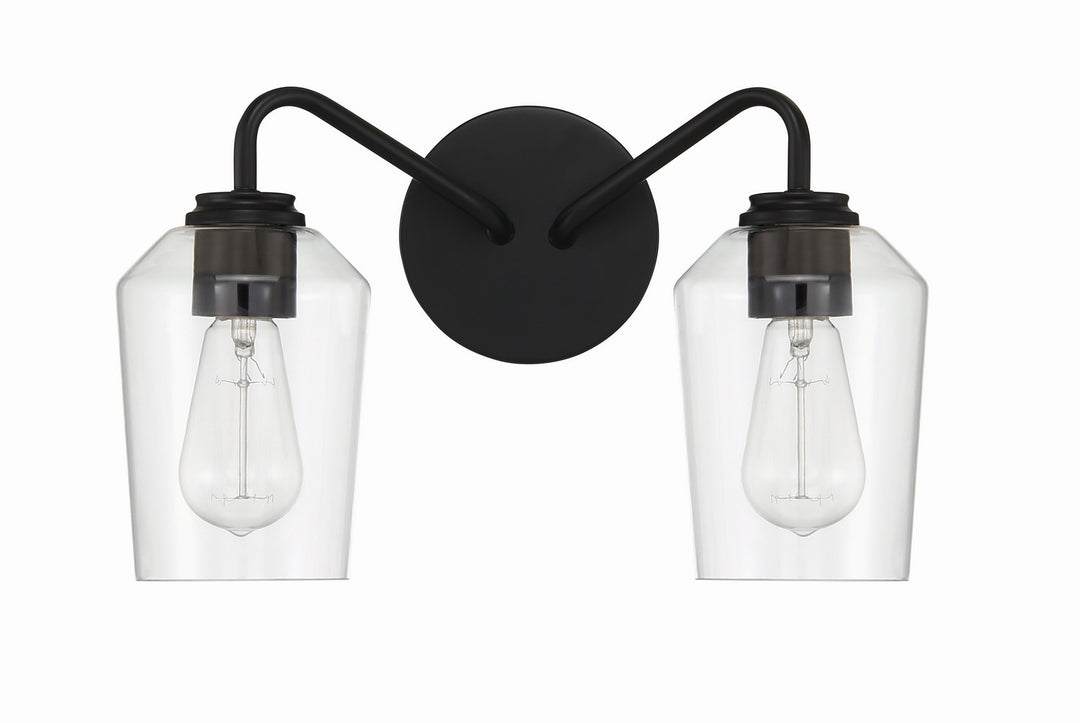 Craftmade Canada - 56102-FB - Two Light Vanity - Shayna - Flat Black