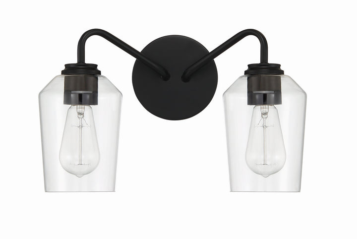 Craftmade Canada - 56102-FB - Two Light Vanity - Shayna - Flat Black