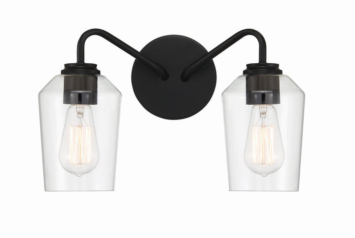 Craftmade Canada - 56102-FB - Two Light Vanity - Shayna - Flat Black