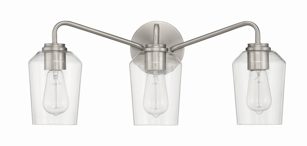 Craftmade Canada - 56103-BNK - Three Light Vanity - Shayna - Brushed Polished Nickel