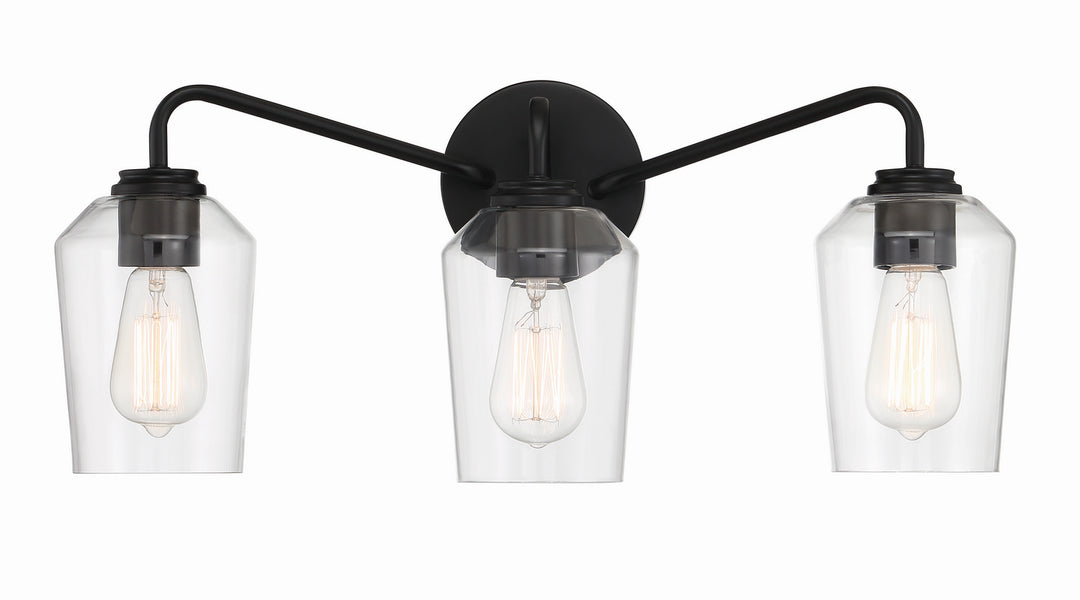 Craftmade Canada - 56103-FB - Three Light Vanity - Shayna - Flat Black