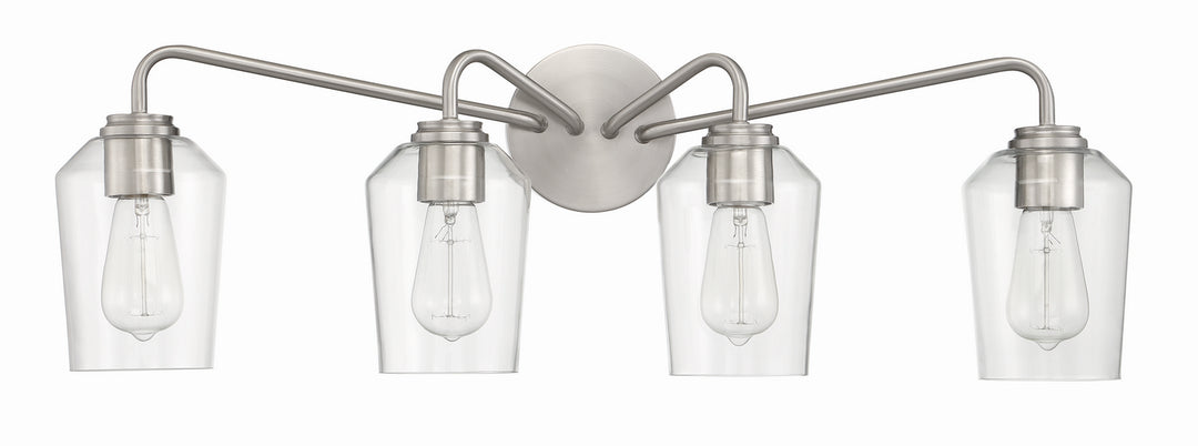 Craftmade Canada - 56104-BNK - Four Light Vanity - Shayna - Brushed Polished Nickel