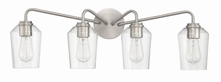 Craftmade Canada - 56104-BNK - Four Light Vanity - Shayna - Brushed Polished Nickel