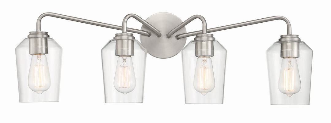 Craftmade Canada - 56104-BNK - Four Light Vanity - Shayna - Brushed Polished Nickel
