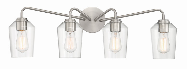 Craftmade Canada - 56104-BNK - Four Light Vanity - Shayna - Brushed Polished Nickel