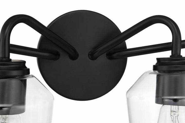 Craftmade Canada - 56104-FB - Four Light Vanity - Shayna - Flat Black