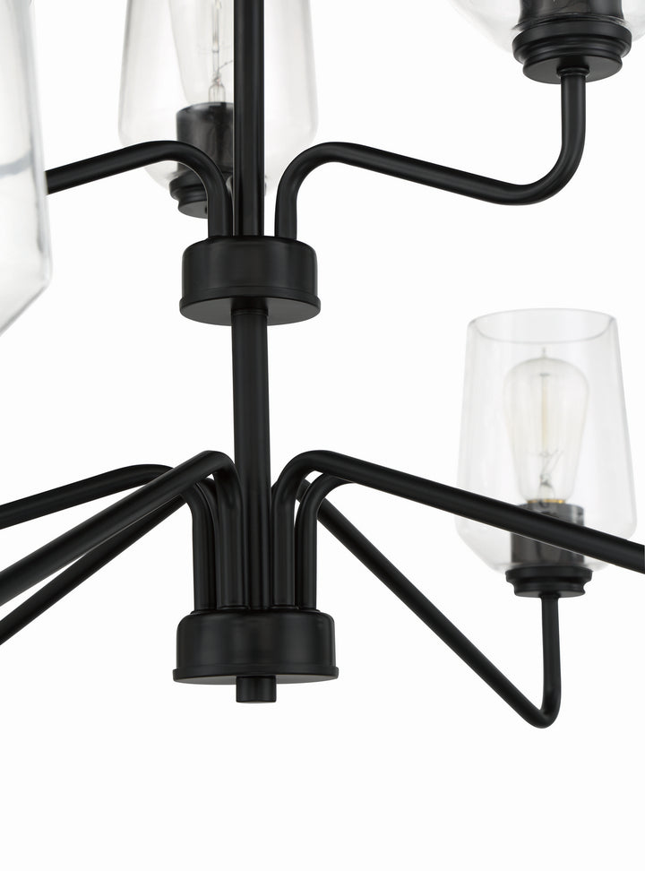 Craftmade Canada - 56129-FB - Nine Light Chandelier - Shayna - Flat Black