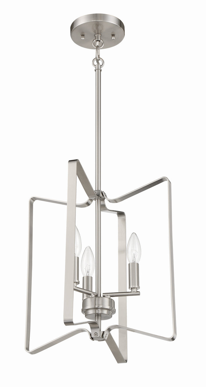 Craftmade Canada - 56133-BNK - Three Light Foyer Pendant - Shayna - Brushed Polished Nickel