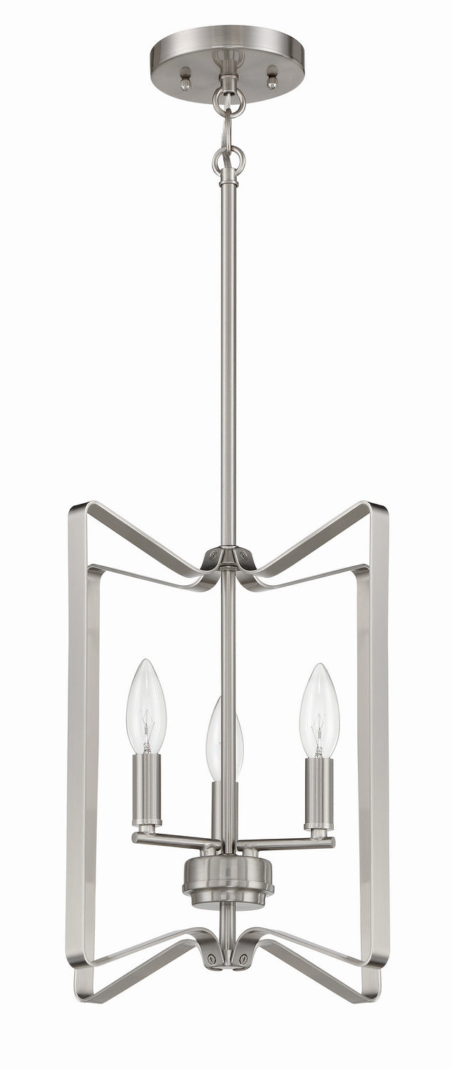 Craftmade Canada - 56133-BNK - Three Light Foyer Pendant - Shayna - Brushed Polished Nickel
