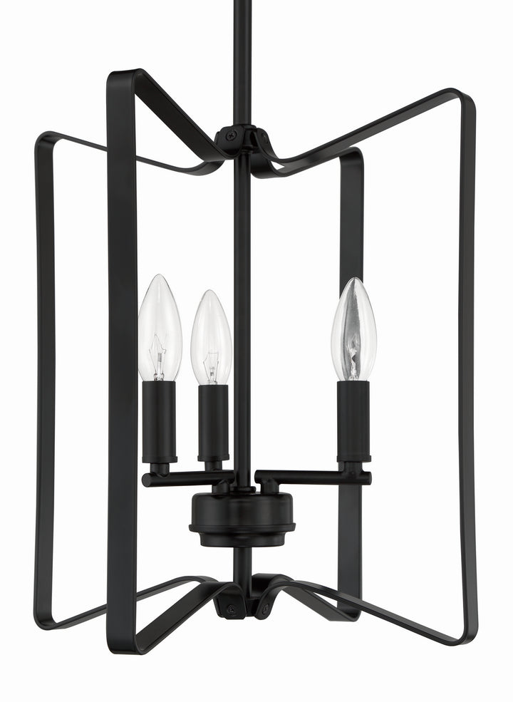 Craftmade Canada - 56133-FB - Three Light Foyer Pendant - Shayna - Flat Black