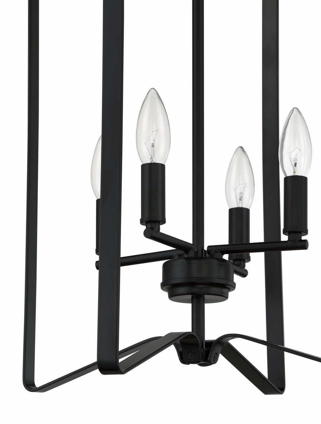 Craftmade Canada - 56134-FB - Four Light Foyer Pendant - Shayna - Flat Black
