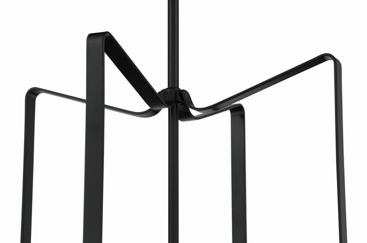 Craftmade Canada - 56134-FB - Four Light Foyer Pendant - Shayna - Flat Black