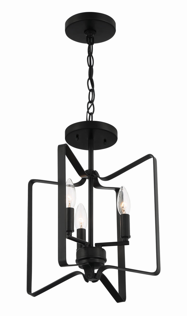 Craftmade Canada - 56153-FB - Three Light Convertible Semi Flush - Shayna - Flat Black