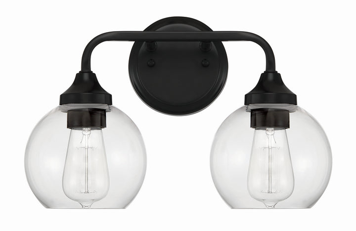 Craftmade Canada - 56202-FB - Two Light Vanity - Glenda - Flat Black