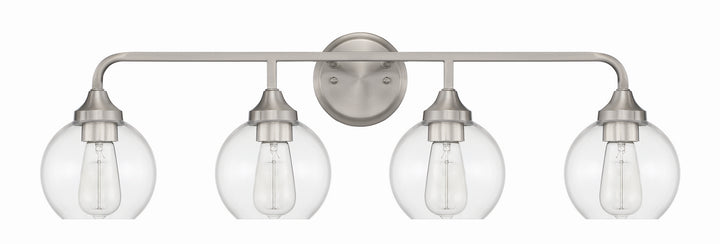 Craftmade Canada - 56204-BNK - Four Light Vanity - Glenda - Brushed Polished Nickel