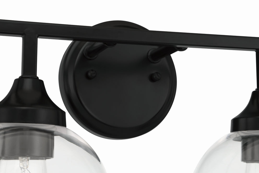 Craftmade Canada - 56204-FB - Four Light Vanity - Glenda - Flat Black