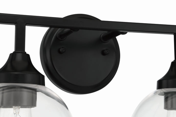 Craftmade Canada - 56204-FB - Four Light Vanity - Glenda - Flat Black