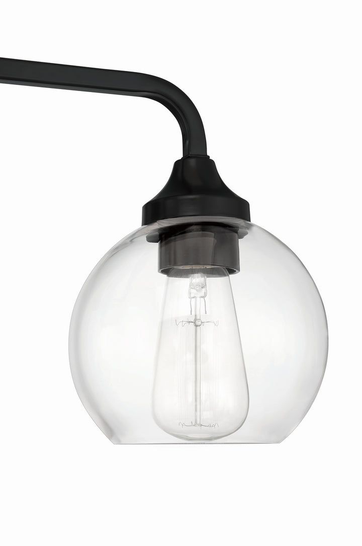 Craftmade Canada - 56204-FB - Four Light Vanity - Glenda - Flat Black