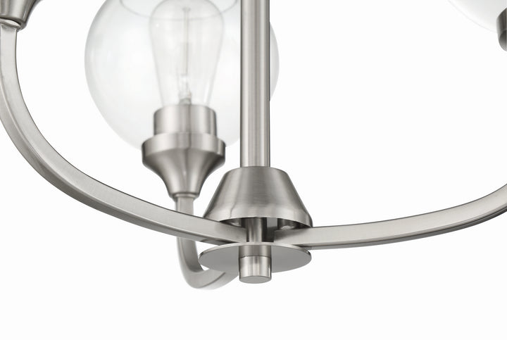 Craftmade Canada - 56223-BNK - Three Light Chandelier - Glenda - Brushed Polished Nickel