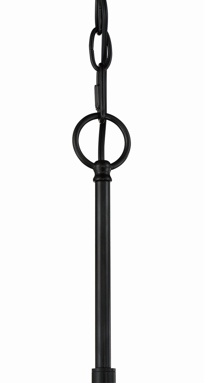 Craftmade Canada - 56223-FB - Three Light Chandelier - Glenda - Flat Black