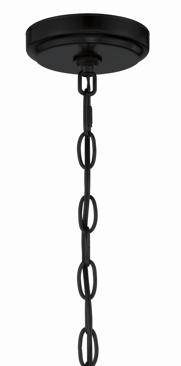 Craftmade Canada - 56223-FB - Three Light Chandelier - Glenda - Flat Black