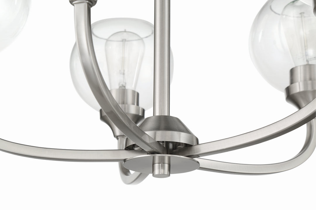 Craftmade Canada - 56225-BNK - Five Light Chandelier - Glenda - Brushed Polished Nickel