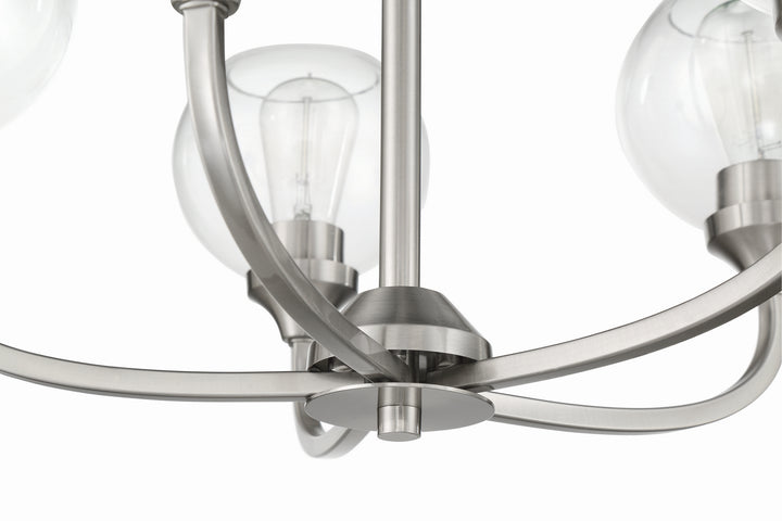 Craftmade Canada - 56225-BNK - Five Light Chandelier - Glenda - Brushed Polished Nickel