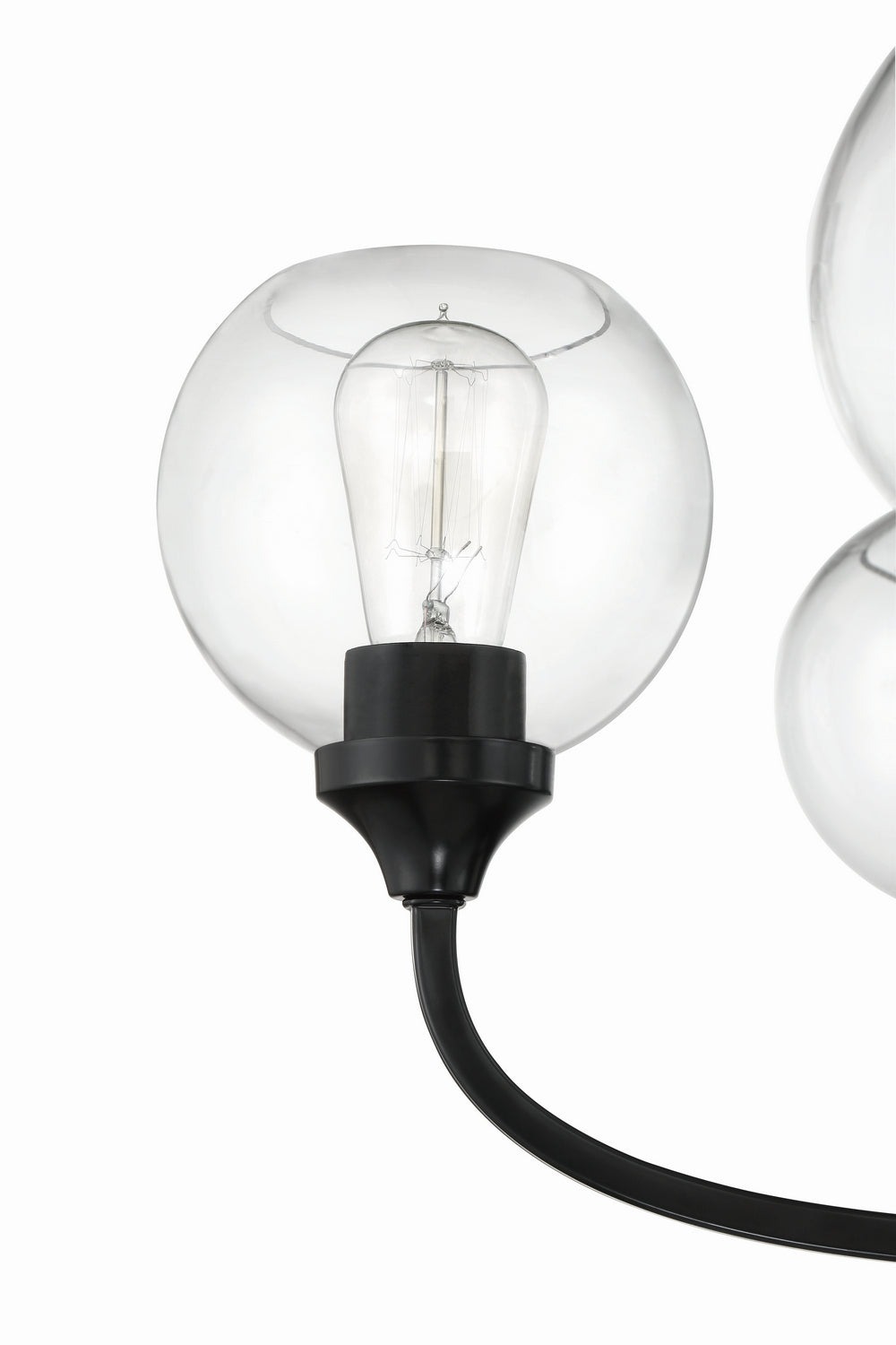 Craftmade Canada - 56225-FB - Five Light Chandelier - Glenda - Flat Black